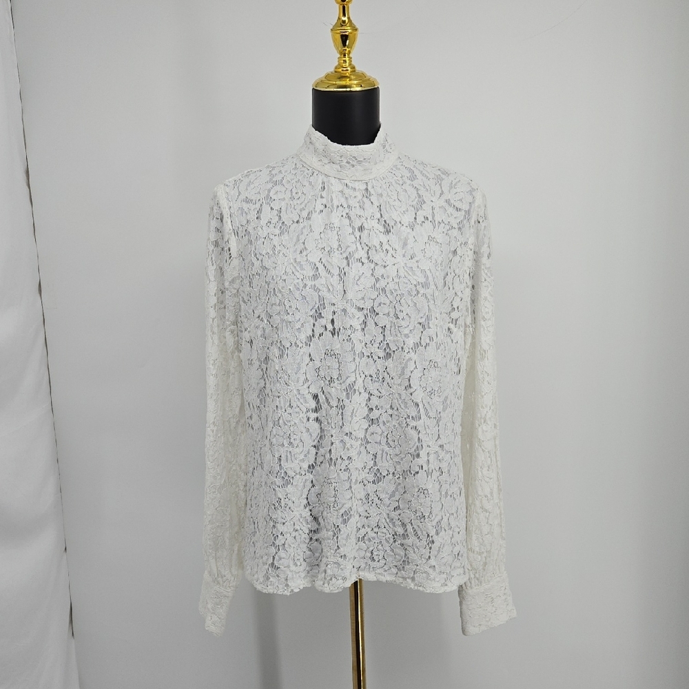 Lauren Ralph Lauren Lace Top Size 12